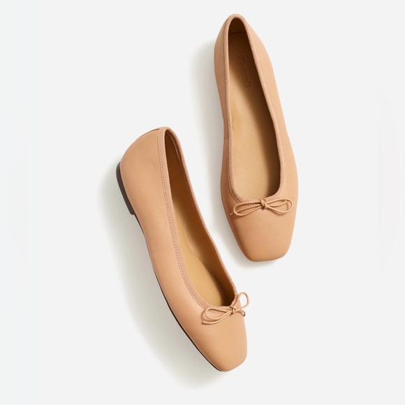 Shoes - NWT Madewell Letaher Ballerina flat size 8.5